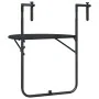 Mesa balcón colgante plástico aspecto ratán negro 60x64x83,5 cm de vidaXL, Mesas de jardín - Ref: Foro24-47894, Precio: 42,33...