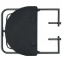 Mesa balcón colgante plástico aspecto ratán negro 60x64x83,5 cm de vidaXL, Mesas de jardín - Ref: Foro24-47894, Precio: 42,33...