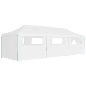 Folding pop-up party tent with 8 walls white 3x9 m by vidaXL, Tents and gazebos - Ref: Foro24-48874, Price: 377,99 €, Discoun...