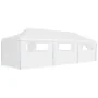 Carpa de fiestas pop-up plegable con 8 paredes blanco 3x9 m de vidaXL, Carpas y cenadores - Ref: Foro24-48874, Precio: 377,99...