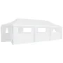 Carpa de fiestas pop-up plegable con 8 paredes blanco 3x9 m de vidaXL, Carpas y cenadores - Ref: Foro24-48874, Precio: 377,99...