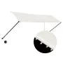 Toldo retráctil con LED color crema 350x150 cm de vidaXL, Toldos - Ref: Foro24-145926, Precio: 63,56 €, Descuento: %
