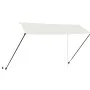 Toldo retráctil con LED color crema 350x150 cm de vidaXL, Toldos - Ref: Foro24-145926, Precio: 63,56 €, Descuento: %