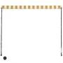 Toldo retráctil con LED amarillo y blanco 250x150 cm de vidaXL, Toldos - Ref: Foro24-145910, Precio: 53,34 €, Descuento: %