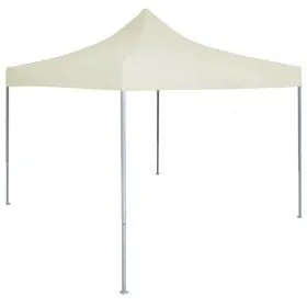 Carpa plegable profesional acero color crema 2x2 m de vidaXL, Carpas y cenadores - Ref: Foro24-48880, Precio: 100,66 €, Descu...