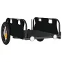 Bicycle cargo trailer iron and black Oxford cloth by vidaXL, Bicycle trailers - Ref: Foro24-94164, Price: 78,67 €, Discount: %