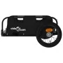 Bicycle cargo trailer iron and black Oxford cloth by vidaXL, Bicycle trailers - Ref: Foro24-94164, Price: 78,67 €, Discount: %