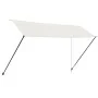 Toldo retráctil con LED color crema 400x150 cm de vidaXL, Toldos - Ref: Foro24-145927, Precio: 68,26 €, Descuento: %