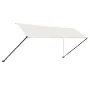 Retractable awning with LED cream color 400x150 cm by vidaXL, Awnings - Ref: Foro24-145927, Price: 68,26 €, Discount: %