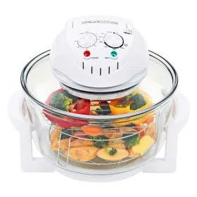 Horno de convección halógeno con anillo de extensión 1400W 17 L de vidaXL, Hornos - Ref: Foro24-50652, Precio: 75,94 €, Descu...