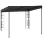Cenador con montaje en la pared tela gris antracita 3x3 m de vidaXL, Carpas y cenadores - Ref: Foro24-47990, Precio: 238,01 €...