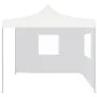 Carpa plegable profesional con 2 paredes acero blanco 2x2 m de vidaXL, Carpas y cenadores - Ref: Foro24-48887, Precio: 106,13...