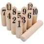 Juego de números Kubb madera de vidaXL, Juegos al aire libre - Ref: Foro24-91804, Precio: 24,01 €, Descuento: %