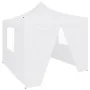 Carpa plegable profesional con 4 paredes acero blanco 2x2 m de vidaXL, Carpas y cenadores - Ref: Foro24-48888, Precio: 122,49...