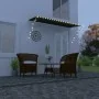 Toldo retráctil con LED gris antracita 300x150 cm de vidaXL, Toldos - Ref: Foro24-145918, Precio: 58,07 €, Descuento: %