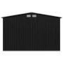 Caseta de jardín de acero gris antracita 257x205x178 cm de vidaXL, Cobertizos - Ref: Foro24-47030, Precio: 337,49 €, Descuent...