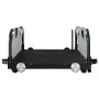 Remolque para bicicletas hierro y tela Oxford gris de vidaXL, Remolques para bicicletas - Ref: Foro24-94161, Precio: 78,65 €,...