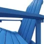 Silla de jardín Adirondack con reposapiés HDPE azul agua de vidaXL, Sillas de jardín - Ref: Foro24-318648, Precio: 207,20 €, ...