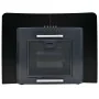 Campana extractora pared 60 cm acero inoxidable 756 m³/h negro de vidaXL, Extractores - Ref: Foro24-50707, Precio: 155,27 €, ...