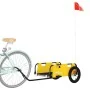 Remolque para bicicletas hierro y tela Oxford amarillo de vidaXL, Remolques para bicicletas - Ref: Foro24-94162, Precio: 76,0...
