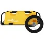 Remolque para bicicletas hierro y tela Oxford amarillo de vidaXL, Remolques para bicicletas - Ref: Foro24-94162, Precio: 76,0...