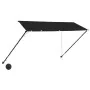 Toldo retráctil con LED gris antracita 350x150 cm de vidaXL, Toldos - Ref: Foro24-145919, Precio: 63,56 €, Descuento: %