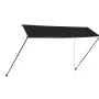 Toldo retráctil con LED gris antracita 350x150 cm de vidaXL, Toldos - Ref: Foro24-145919, Precio: 63,56 €, Descuento: %