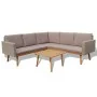 Set de muebles de jardín 4 piezas y cojines ratán PE gris de vidaXL, Conjuntos de jardín - Ref: Foro24-43133, Precio: 469,30 ...