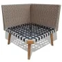 Set de muebles de jardín 4 piezas y cojines ratán PE gris de vidaXL, Conjuntos de jardín - Ref: Foro24-43133, Precio: 469,30 ...