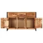 Aparador de madera maciza de acacia 120x35x75 cm de vidaXL, Aparadores - Ref: Foro24-247449, Precio: 371,19 €, Descuento: %