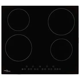 Placa vitrocerámica 4 quemadores control táctil 6000 W de vidaXL, Placas de cocina - Ref: Foro24-50784, Precio: 247,87 €, Des...