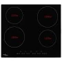 Placa vitrocerámica 4 quemadores control táctil 6000 W de vidaXL, Placas de cocina - Ref: Foro24-50784, Precio: 247,87 €, Des...