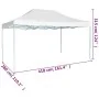 Carpa plegable profesional acero blanco 3x4 m de vidaXL, Carpas y cenadores - Ref: Foro24-48898, Precio: 125,33 €, Descuento: %