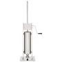 Embutidora manual de acero inoxidable plateado 7 L de vidaXL, Electrodomésticos de cocina - Ref: Foro24-50963, Precio: 242,94...