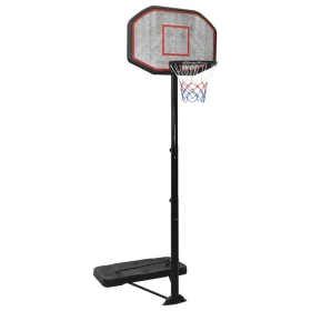 Canasta de baloncesto polietileno negro 258-363 cm de vidaXL, Canastas de baloncesto - Ref: Foro24-93649, Precio: 151,42 €, D...