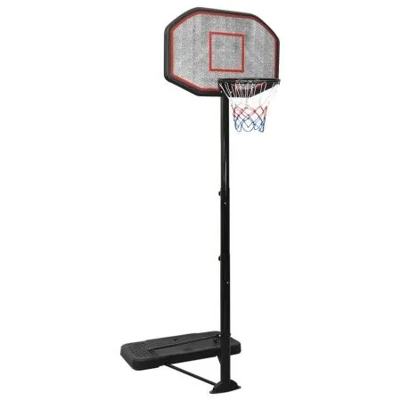 Canasta de baloncesto polietileno negro 258-363 cm de vidaXL, Canastas de baloncesto - Ref: Foro24-93649, Precio: 151,42 €, D...