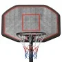 Canasta de baloncesto polietileno negro 258-363 cm de vidaXL, Canastas de baloncesto - Ref: Foro24-93649, Precio: 151,42 €, D...