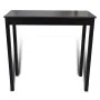Mesa alta negra de MDF 115x55x107 cm de vidaXL, Mesas de cocina y de comedor - Ref: Foro24-240378, Precio: 122,46 €, Descuent...