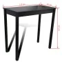 Mesa alta negra de MDF 115x55x107 cm de vidaXL, Mesas de cocina y de comedor - Ref: Foro24-240378, Precio: 122,46 €, Descuent...