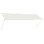 Toldo retráctil 350x150 cm crema de vidaXL, Toldos - Ref: Foro24-143768, Precio: 58,89 €, Descuento: %
