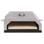Pizza oven with ceramic stone for charcoal gas barbecue by vidaXL, Pizza making devices - Ref: Foro24-47395, Price: 81,71 €, ...