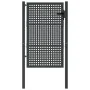 Puerta de jardín acero gris antracita 105x200 cm de vidaXL, Puertas de jardín - Ref: Foro24-154562, Precio: 233,22 €, Descuen...