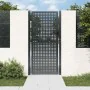 Puerta de jardín acero gris antracita 105x250 cm de vidaXL, Puertas de jardín - Ref: Foro24-154564, Precio: 282,17 €, Descuen...