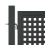 Puerta de jardín acero gris antracita 300x150 cm de vidaXL, Puertas de jardín - Ref: Foro24-154566, Precio: 473,42 €, Descuen...