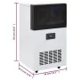 Máquina de hacer cubitos de hielo negra 45 kg/24 h de vidaXL, Máquinas de hielo - Ref: Foro24-50759, Precio: 340,16 €, Descue...