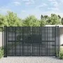 Puerta de jardín acero gris antracita 300x225 cm de vidaXL, Puertas de jardín - Ref: Foro24-154569, Precio: 841,62 €, Descuen...