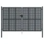 Puerta de jardín acero gris antracita 300x250 cm de vidaXL, Puertas de jardín - Ref: Foro24-154570, Precio: 937,11 €, Descuen...