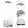 Campana extractora colgante táctil LCD acero inoxidable 37 cm de vidaXL, Extractores - Ref: Foro24-51019, Precio: 208,63 €, D...