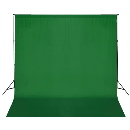 Sistema de soporte de telón fondo 600x300 cm verde de vidaXL, Fondos - Ref: Foro24-160060, Precio: 87,80 €, Descuento: %