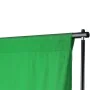 Sistema de soporte de telón fondo 600x300 cm verde de vidaXL, Fondos - Ref: Foro24-160060, Precio: 87,80 €, Descuento: %